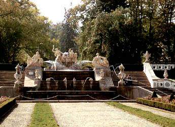 Barokní kaskádová fontána